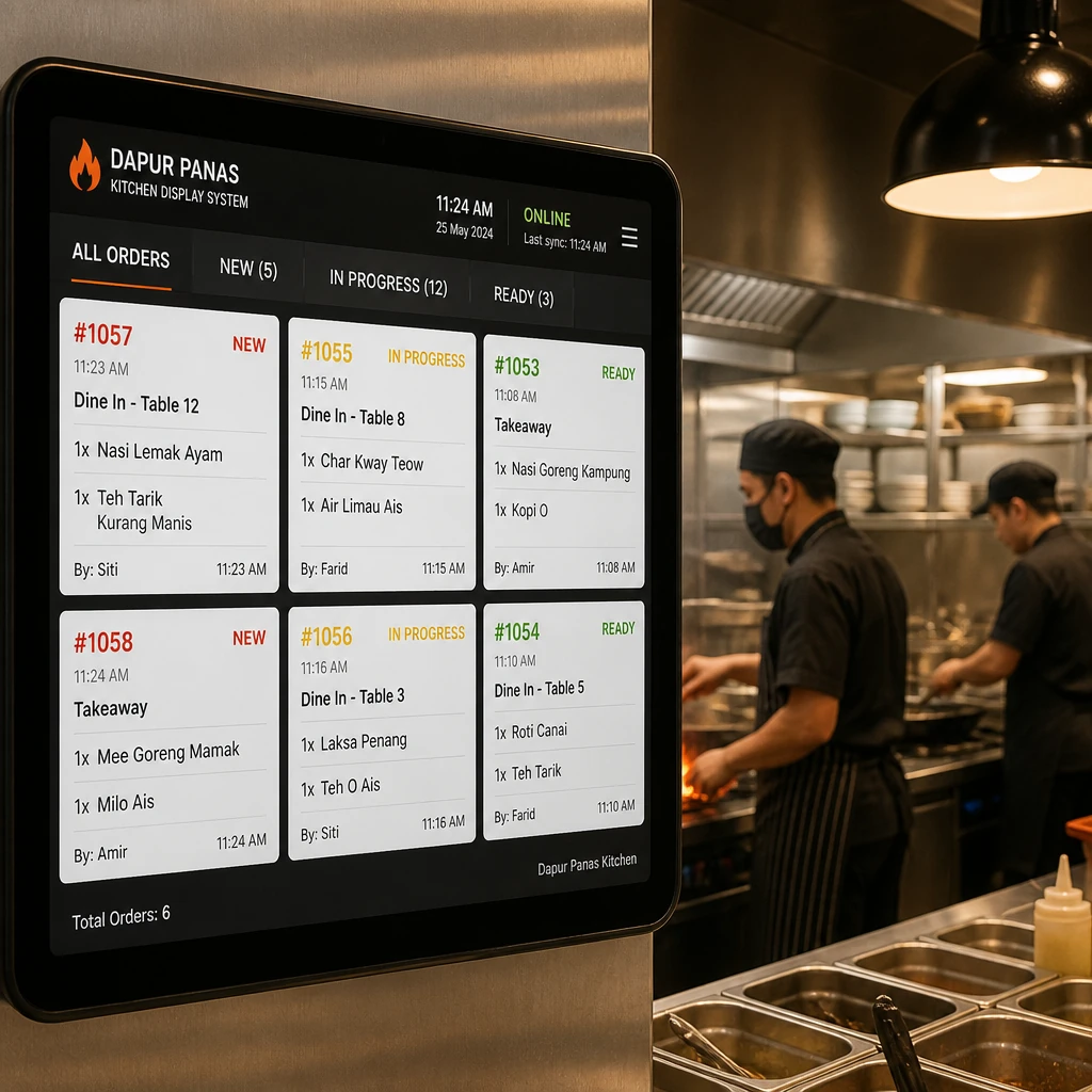Kitchen Display (KDS)